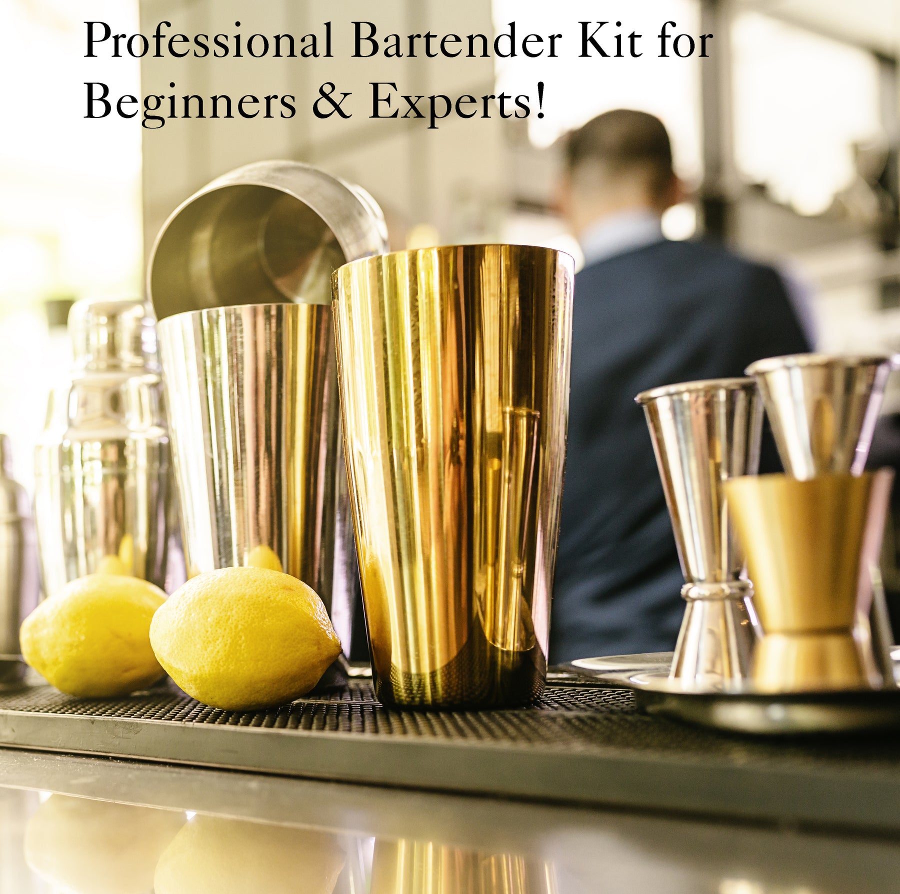 Cocktail Shaker Bartender Kit – IDALIO